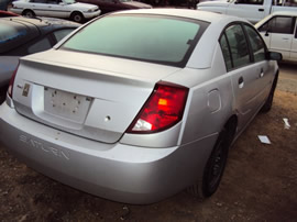 2003 SATURN ION 4CYL , AUTOMATIC TRANSMISSION , COLOR SILVER,  STK # 109765
