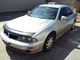2000 MITSUBISHI DIAMANTE, COLOR SILVER, STK # 103490