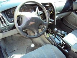 2000 MITSUBISHI DIAMANTE, COLOR SILVER, STK # 103490