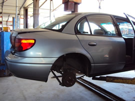 2002 SATURN SL2, AUTOMATIC TRANSMISSION, TWIN CAM, STK # 109766