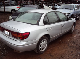 2002 SATURN SL2 4CYL, AUTOMATIC TRANSMISSION , COLOR - SILVER
