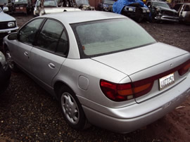 2002 SATURN SL2 4CYL, AUTOMATIC TRANSMISSION , COLOR - SILVER