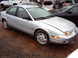 2002 SATURN SL2 4CYL, AUTOMATIC TRANSMISSION , COLOR - SILVER