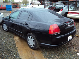 2004 MITSUBISHI GALANT 4CYL. AUTOMATIC TRANSMISSION , COLOR - BLACK
