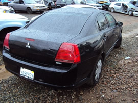 2004 MITSUBISHI GALANT 4CYL. AUTOMATIC TRANSMISSION , COLOR - BLACK