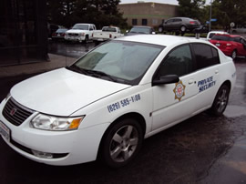 2005 SATURN ION COLOR-WHITE, STK# 109767