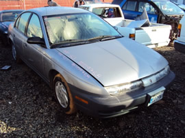 1999 SATURN SL1 COLOR-SILVER STK#109768