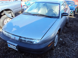 1999 SATURN SL1 COLOR-SILVER STK#109768