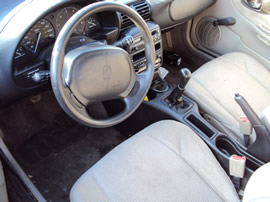 1999 SATURN SL1 COLOR-SILVER STK#109768