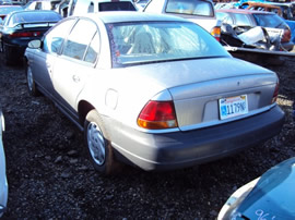 1999 SATURN SL1 COLOR-SILVER STK#109768