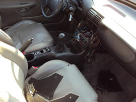 1997 SATURN SC1 TWIN CAM , COLOR-RED, STK # 109770
