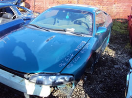 1996 MITSUBISHI ECLIPSE 4CYL, 5SP TRANSMISSION, COLOR-GREEN STK# 103493