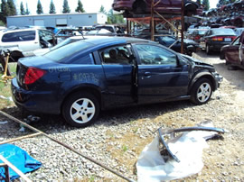 2007 SATURN ION , COLOR DARK BLUE , STK # 109776