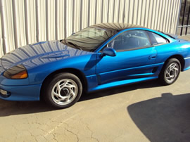 1992 MITSUBISHI STEALTH RT, COLOR-BLUE, STK# 103505