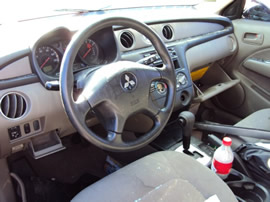 2003 MITSUBISHI OUTLANDER COLOR-BLUE STK#103510