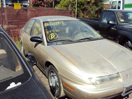 1997 SATURN SL2 COLOR GOLD STK# 109781