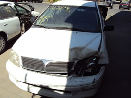 2003 MITSUBISHI LANCER COLOR WHITE, STK# 109782