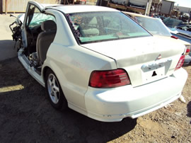 2000 MITSUBISHI GALANT, AUTOMATIC TRANSMISSION, COLOR WHITE, STK# 103527
