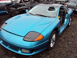 MITSUBISHI STEALTH COLOR TEAL GREEN STK # 103536