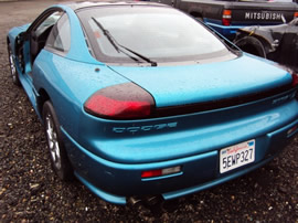 MITSUBISHI STEALTH COLOR TEAL GREEN STK # 103536