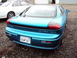 MITSUBISHI STEALTH COLOR TEAL GREEN STK # 103536