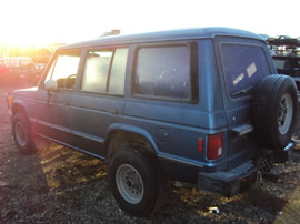 1990 MITSUBISHI MONTERO, COLOR BLUE, STK# 113544