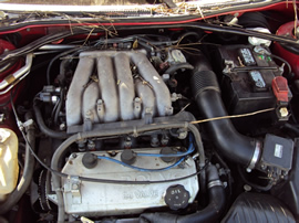 2001 MITSUBISHI ECLIPSE CONVERTIBLE, 3.0L ENGINE, AUTOMATIC TRANSMISSION, COLOR RED, STK # 113552 