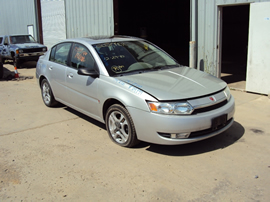 2004 SATURN ION 4 DOOR SEDAN,2.2L MT FWD COLOR SILVER , STK # 119799