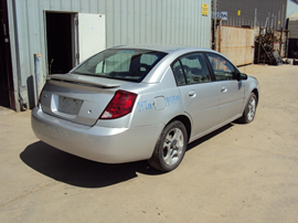 2004 SATURN ION 4 DOOR SEDAN,2.2L MT FWD COLOR SILVER , STK # 119799