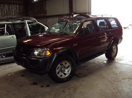 2002 MITSUBISHI MONTERO SPORT XLS 4X4 MODEL, 3.5L ENGINE, AUTOMATIC TRANSMISSION COLOR RED STK#113556