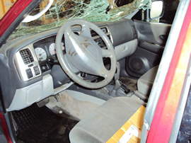 2002 MITSUBISHI MONTERO SPORT XLS 4X4 MODEL, 3.5L ENGINE, AUTOMATIC TRANSMISSION COLOR RED STK#113556