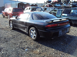 1993 MITSUBISHI 3000 SL MODEL, 3.0L, DOHC N-T, MANUAL TRANSMISSION, FWD,COLOR BLACK, STK#113558