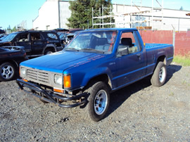 1991 MITSUBISHI PICK UP, 2.4L , MT, 2WD, COLOR BLUE, STK# 113559