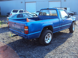 1991 MITSUBISHI PICK UP, 2.4L , MT, 2WD, COLOR BLUE, STK# 113559