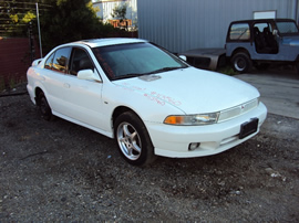 ? 1999 MITSUBISHI GALANT,3.0L ENGINE, AUTOMATIC TRANSMISSION, COLOR WHITE, STK# 113560