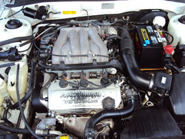 ? 1999 MITSUBISHI GALANT,3.0L ENGINE, AUTOMATIC TRANSMISSION, COLOR WHITE, STK# 113560