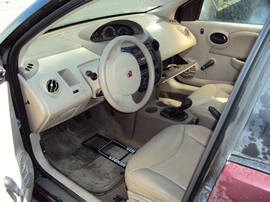2003 SATURN ION SEDAN COLOR RED STK # 119805