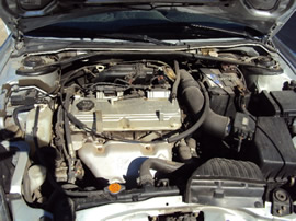 2002 MITSUBISHI ECLIPSE CONVERTIBLE 2.4L MT COLOR SILVER STK 113571