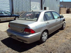 2002 MITSUBISHI LANCER 2.0L MT COLOR SILVER STK 113572