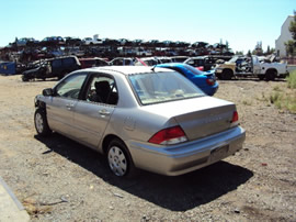 2002 MITSUBISHI LANCER 2.0L MT COLOR SILVER STK 113572