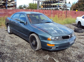 1997 MITSUBISHI DIAMANTE LE MODEL 3.5L AT COLOR GREEN STK # 113577