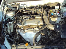 2003 MITSUBISHI GALANT ES MODEL 2.4L AT COLOR WHITE STK # 113582