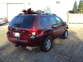 2004 MITSUBISHI ENDEAVOR LS MODEL 3.8L AT AWD COLOR RED STK # 113583