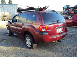 2004 MITSUBISHI ENDEAVOR LS MODEL 3.8L AT AWD COLOR RED STK # 113583