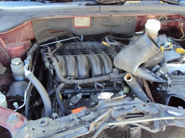2004 MITSUBISHI ENDEAVOR LS MODEL 3.8L AT AWD COLOR RED STK # 113583