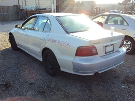 2002 MITSUBISHI GALANT ES MODEL 2.4L AT COLOR WHITE STK # 113584
