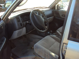 2001 MITSUBISHI MONTERO SPORT LS MODEL 3.0L AT 4X4 COLOR SILVER STK 123587