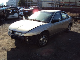 1996 SATURN SL2 MODEL 4 DOOR SEDAN 1.9L DOHC AT FWD COLOR GOLD STK 129824
