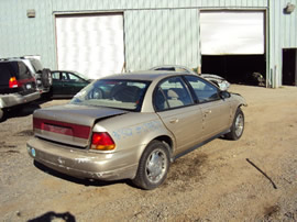 1996 SATURN SL2 MODEL 4 DOOR SEDAN 1.9L DOHC AT FWD COLOR GOLD STK 129824