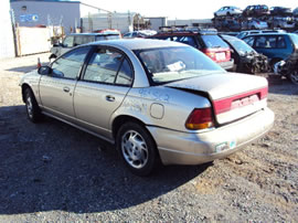 1996 SATURN SL2 MODEL 4 DOOR SEDAN 1.9L DOHC AT FWD COLOR GOLD STK 129824